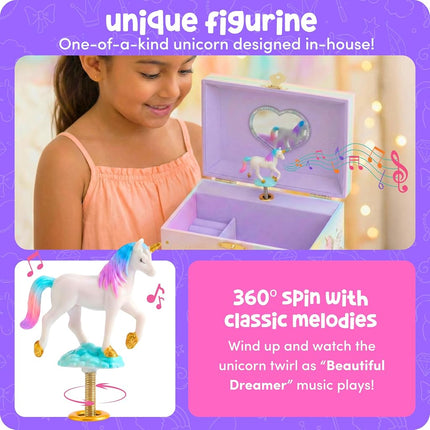 Giggle & Honey® Musical Jewellery Box for Girls
