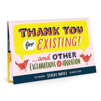 Em & Friends Thank You Sticky Note Packet, 6 Stick