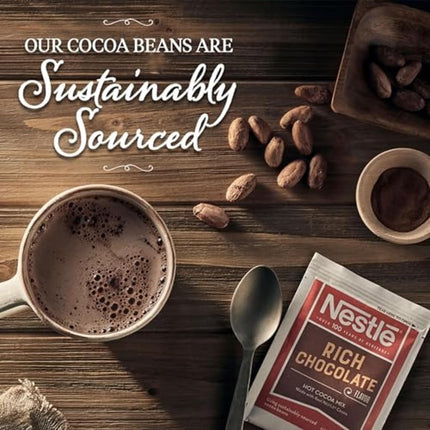 Préparation pour chocolat chaud, chocolat riche, 20 g, 50/BX