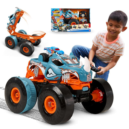 Hot Wheels Monster Trucks HW Transforming Rhinomit