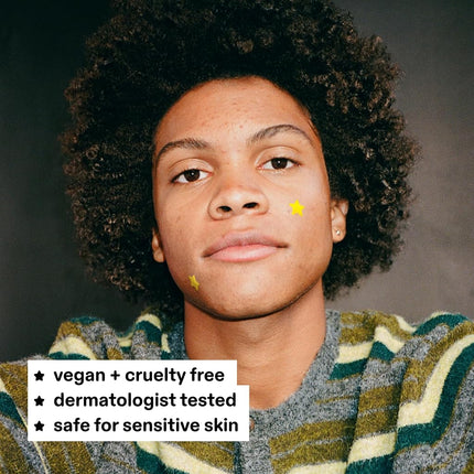 Starface Hydro Stars Big Yellow Hydrocolloid Pimple Stickers, Absorb Fluid and Reduce Inflammation, Cute Star Shape, Vegan and Cruelty Free Skincare, Pack of 32