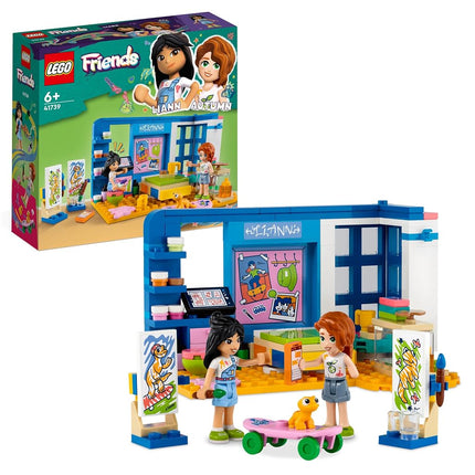 LEGO Friends Liann's Room, Art-Themed Bedroom Play