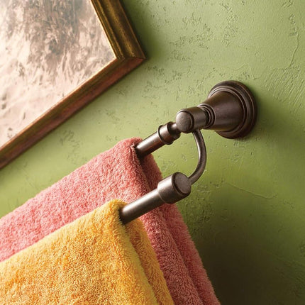 Moen DN3622ORB Inspirations 24-Inch Double Towel Bar, Oil Rubbed Bronze