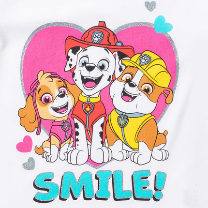 Paw Patrol Nickelodeon Skye, Marshall and Rubble Girls Hoodie, T-Shirt, and Legging Pants Set for Toddler and Big Kids, Pink, 3T