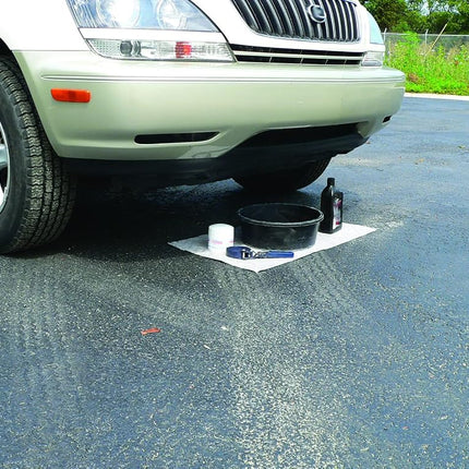 Oil Eater Oil Only Absorbent Pads - for Bilges, Boats, Vehicles and Tools - 6 Pack, White, 15" x 18" (AOA-BPH006-WHITE)