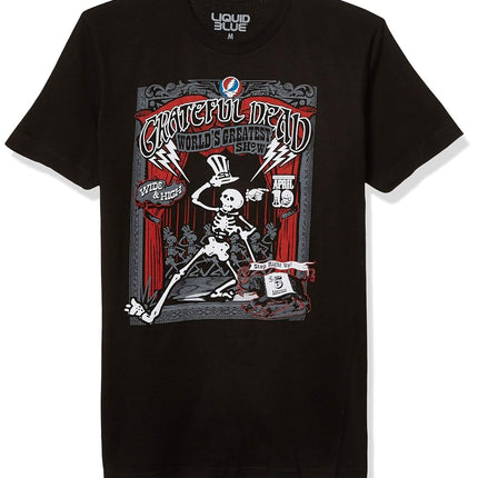 Liquid Blue Men's Show Time T-Shirt, Black, XL