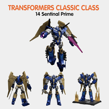 Blokees Figures - Transformers (Model Kit) 71164 - Classic Class(CC) 14-ONE-Sentinel Prime （Luminous Eyes）