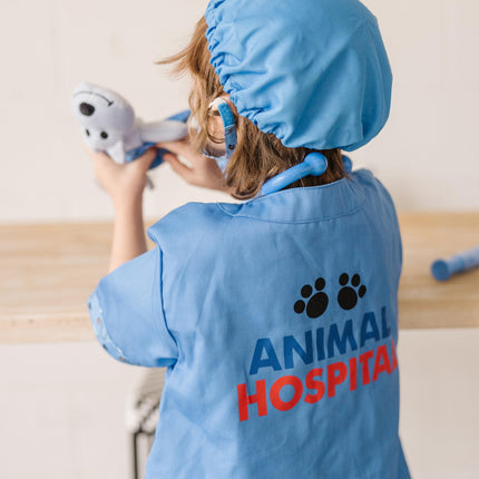 Melissa & Doug Veterinarian Role-Play Costume Set (Frustration-Free Packaging)