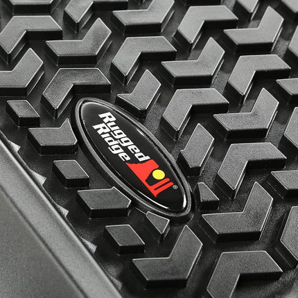 Rugged Ridge 12920.27 Floor Liner Pair Fr Wj Blk