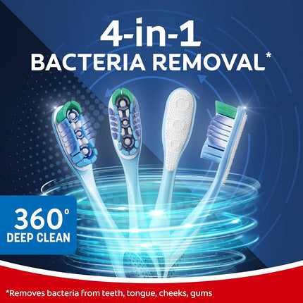 Colgate 360 Toothbrush, Soft, 4 Count