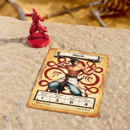 Hasbro Gaming HeroQuest Hero Collection Path of The Wandering Monk Figures | Includes 2 Detailed Miniatures | Requires HeroQuest Game System to Play (Sold Separately) | Ages 14 and Up