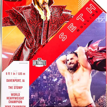 Mattel WWE Ultimate Edition Seth Rollins Action Figure & Accessories