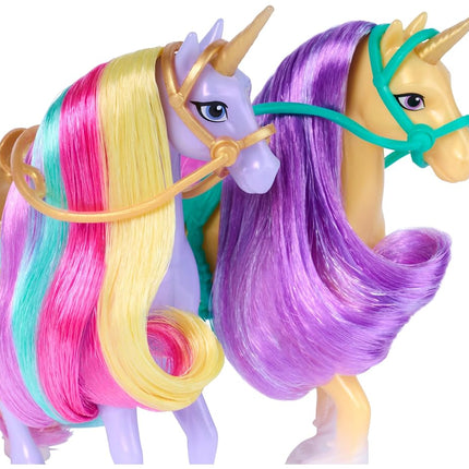 Unicorn Academy, Magic Unleashed Adventure Pack with Sophia, Ava, Ravenzella, Wildstar, Leaf and More, Dolls and Unicorn Toys for Girls Ages 4 and up