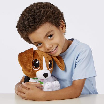 little tikes Rescue Tales Chiot Doux et Câlin Collier avec Étiquette Personnalisable et Certificat d'Adoption-Beagle-3 Ans et Plus, 655180E5C