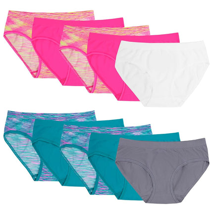 Fruit of the Loom Girls' Seamless Underwear Multipack