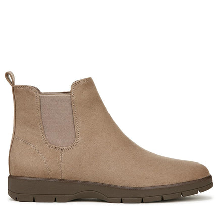 Dr. Scholl's Shoes Women's Northbound Chelsea Boot, Mocha Taupe Microfiber, 8.5 Wide