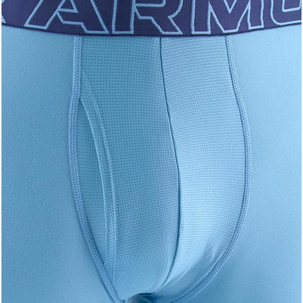 Under Armour Men's Multi-Pack Standard Tech 6" Inseam Boxer Brief, Blue Smoke, 3XL