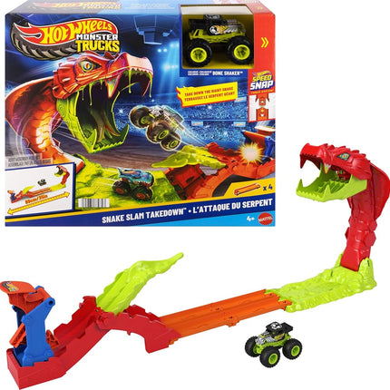 ​Hot Wheels Monster Trucks Snake Slam Takedown & E