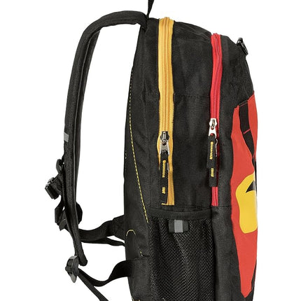 LEGO NINJAGO Future Kids School Backpack Bookbag, for Travel, On-the-Go, Back to School, Boys and Girls, with Adjustable Padded Straps, Red
