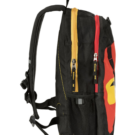LEGO NINJAGO Future Kids School Backpack Bookbag, for Travel, On-the-Go, Back to School, Boys and Girls, with Adjustable Padded Straps, Red