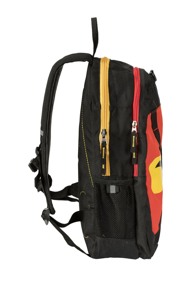 LEGO NINJAGO Future Kids School Backpack Bookbag, for Travel, On-the-Go, Back to School, Boys and Girls, with Adjustable Padded Straps, Red