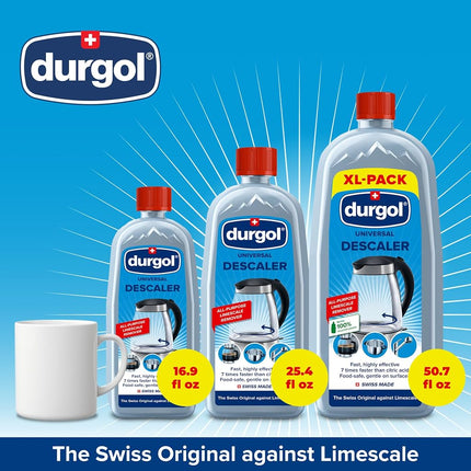 Durgol 298 Universal Express Multipurpose Descaler/Decalcifier, Clear