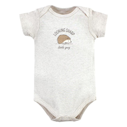 Hudson Baby Baby Cotton Bodysuits, Forest Deer, 18-24 Months