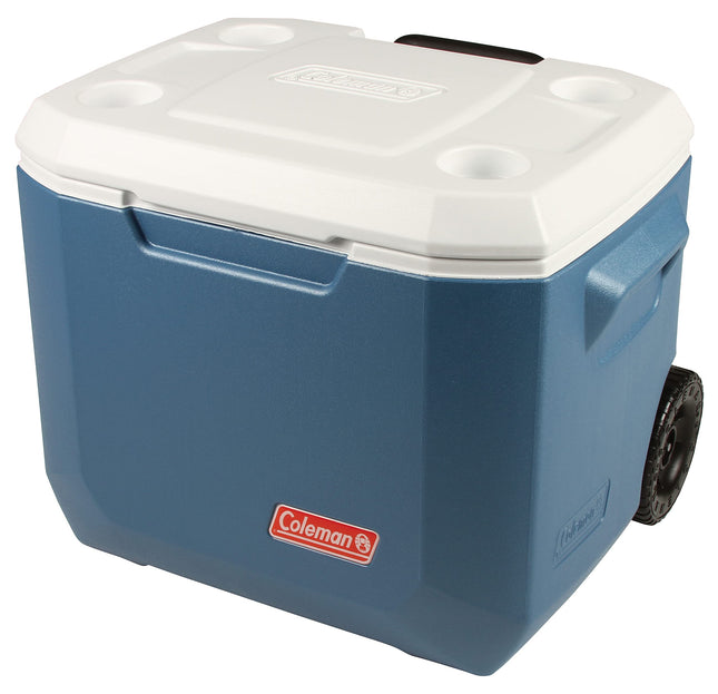 Glacière Coleman portable 50 pintes Xtreme avec roulettes - Maintient la glace jusqu'à 5 jours