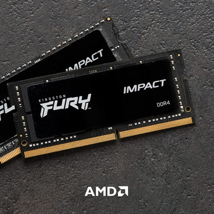Kingston FURY Impact 32 GB 3200MHz DDR4 CL20 Laptop Memory Single Module KF432S20IB/32
