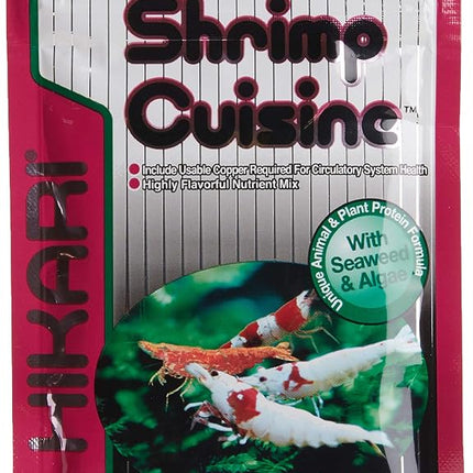 Hikari Tropical Shrimp Cuisine Fish Food, 0.35 oz 