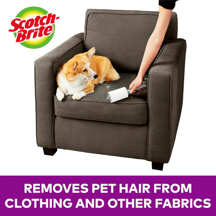 Scotch-Brite Pet Extra Sticky Lint 4, 48 Per Roller, 192 Sheets Total