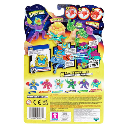 Heroes of Goo Jit Zu Galaxy Blast Hero Pack - Super Gooey Tyro with an All New Water Blaster
