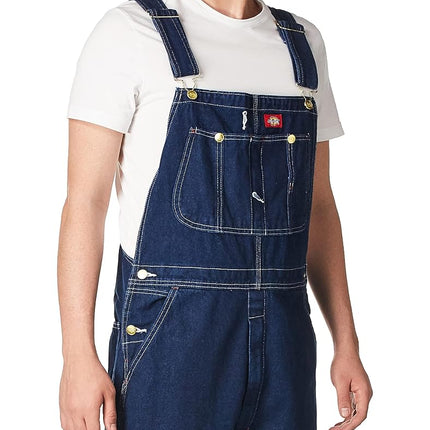 Dickies Men's Bib Overall, Blue, 38X32