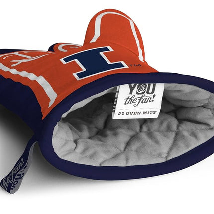 YouTheFan NCAA Illinois Fighting Illini #1 Oven Mitt