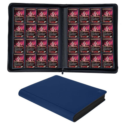 KUOOKING 1408+ Pockets Trading Card Binder (Navy B