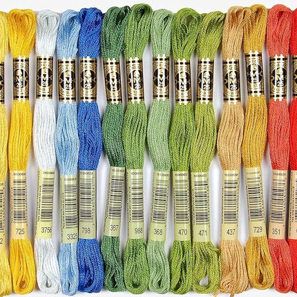 DMC 117F25HDC Embroidery Floss Pack 8.7yd, Home Decor 36/Pkg