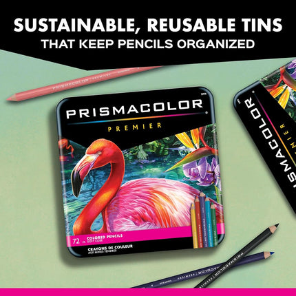 Prismacolor 3598T Premier Coloured Pencils, Set of 48