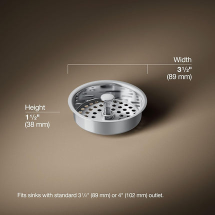 Kohler K8803-CP Sink Strainer Basket