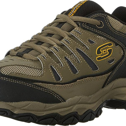 Skechers mens After Burn - Memory Fit Shoes, Pebbl