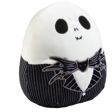Squishmallows Original 8 Pulgadas Jack Skellington - Pesadilla Antes de Navidad - Peluche Oficial de Jazwares - Juguete de Peluche Suave y Achuchable de Colección - Regalo para Niños y Niñas