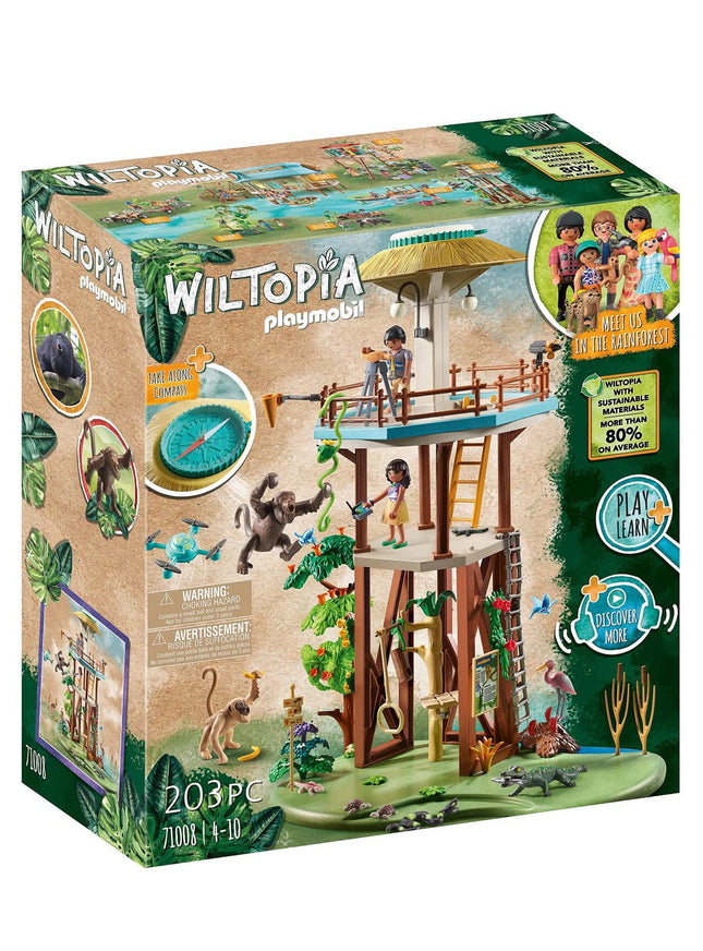 Playmobil Wiltopia 71008 Research Tower with Compa