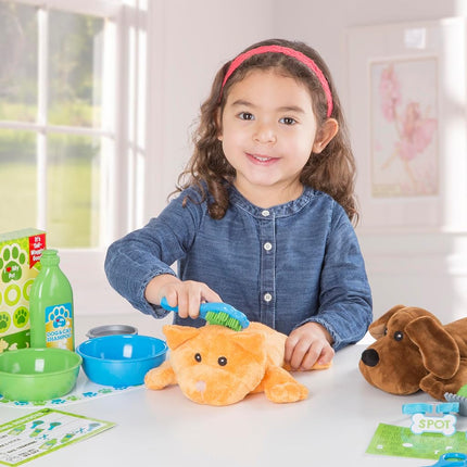 Melissa & Doug Feeding & Grooming Pet Care Play Set