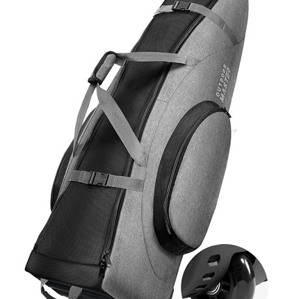 OutdoorMaster Padded Golf Travel Bag with Reinforc