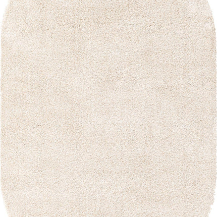 Unique Loom Solo Collection Area Rug - Calabasas (3' 3" x 5' 3" Oval, Ivory)