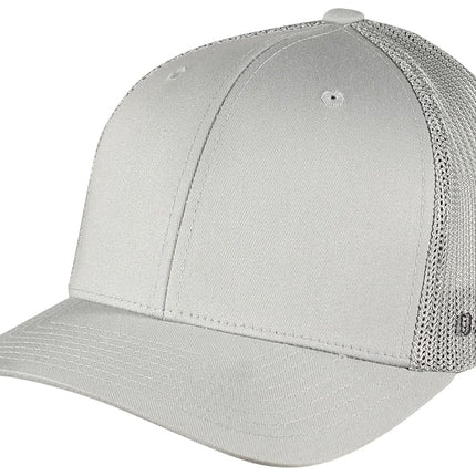 Oakley Mens Golf Cresting Trucker Hat, Stone Gray,