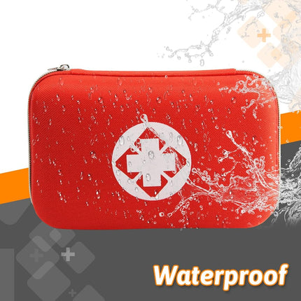 276PCS First Aid Kit Home Car Camping Hiking Emergency Supplies Small Compact Lovely Bag for School Outdoor, Basic Outdoor Essentials Survival Kit for Travel AMORNING