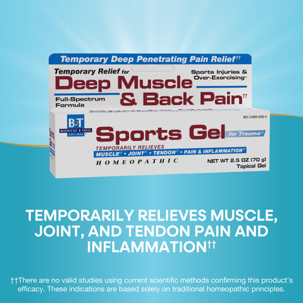 Boericke & Tafel Sports Gel 2.5oz