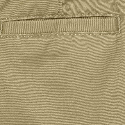 The Children's Place Baby Boys' and Toddler Stretch Chino Shorts, Flax/New Navy 2-Pack, 5T