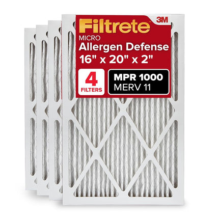 Filtrete NADP00-2IN-4 AC Furnace Air Filter, White