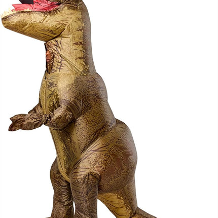 Rubies Jurassic World : Costume gonflable T-Rex avec son pour enfants, taille unique unisexe